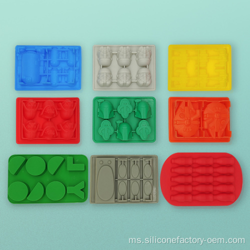 Custom BPA Percuma Stackable Ice Cube Cucian